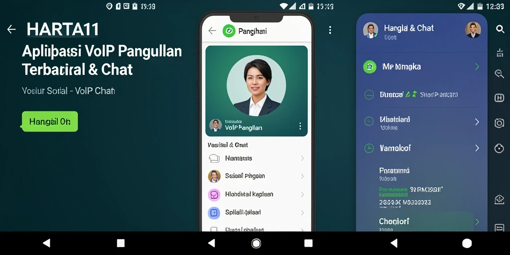 Tampilan antarmuka HARTA11 yang modern dan intuitif.
