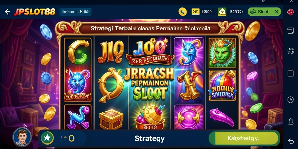 Antarmuka menarik JPSLOT88 dengan fitur strategis yang menawan.