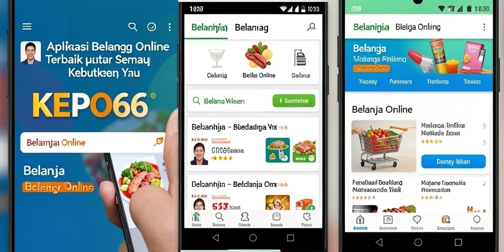 Tampilan antarmuka pengguna KEPO66 yang menarik dan fungsional.